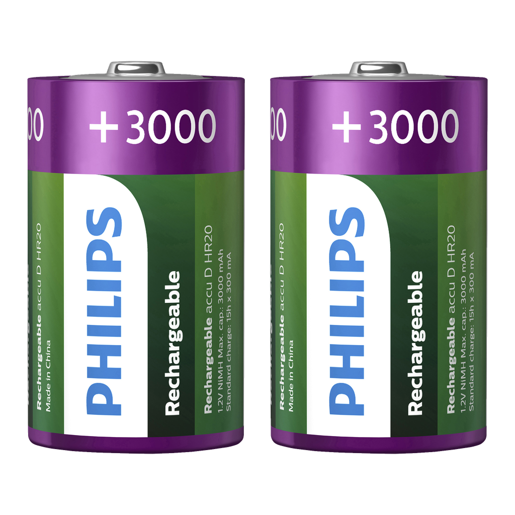 Philips Laddningsbart batteri 2-pk