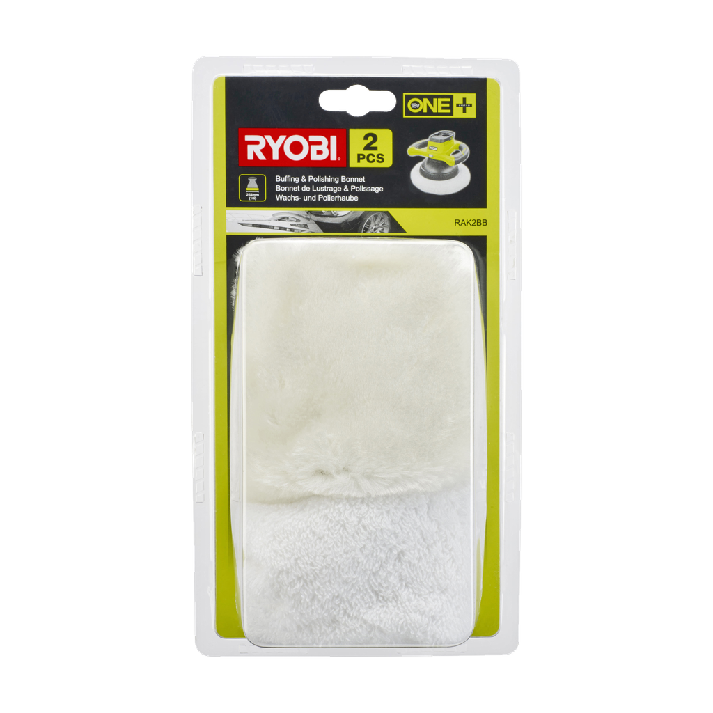 Ryobi ONE+ Polierhauben-Set 2 Stk.