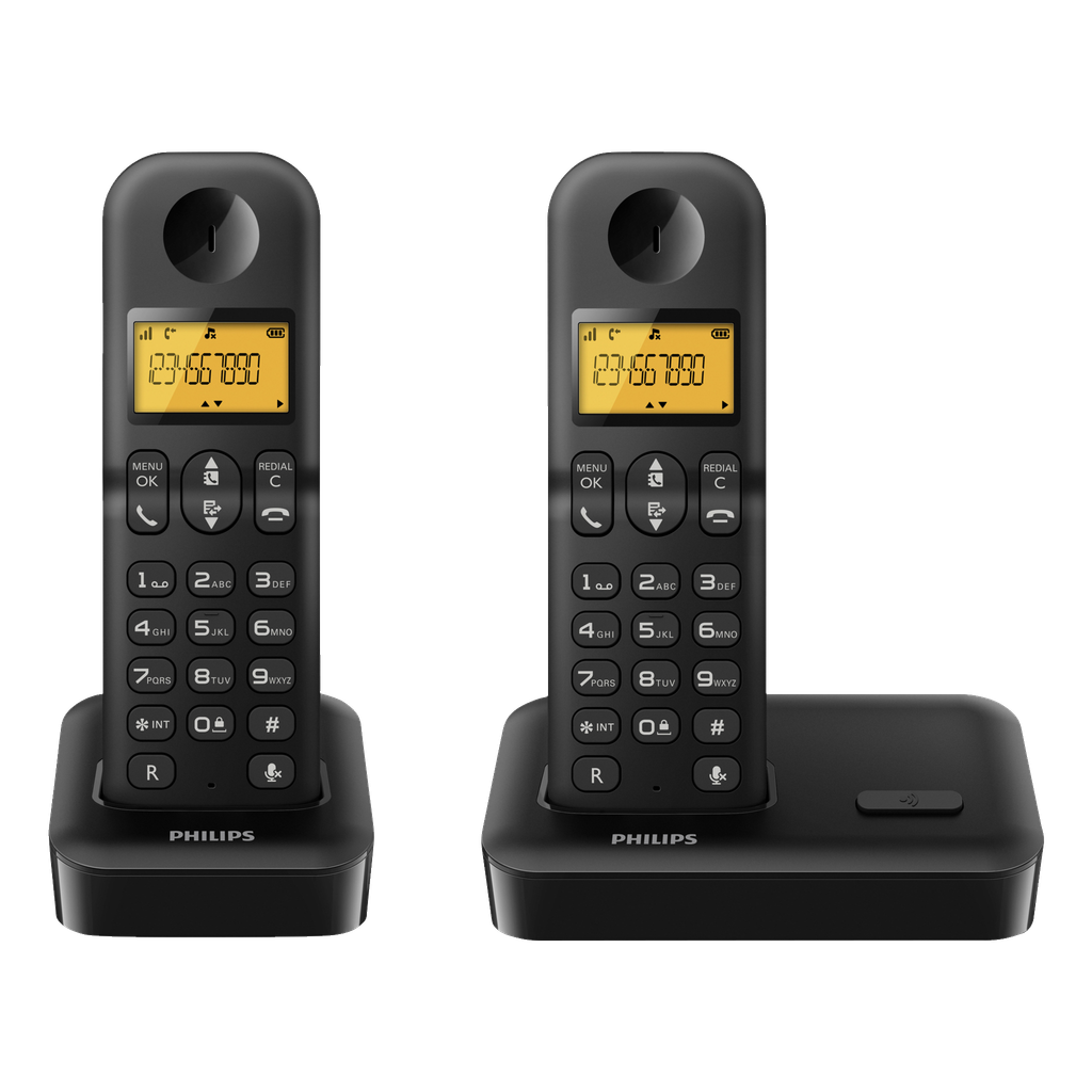 Philips Trådløs DECT-telefon 2-pk