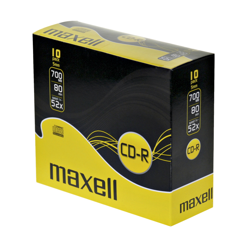 Maxell CD-plater CD-R 10-pk