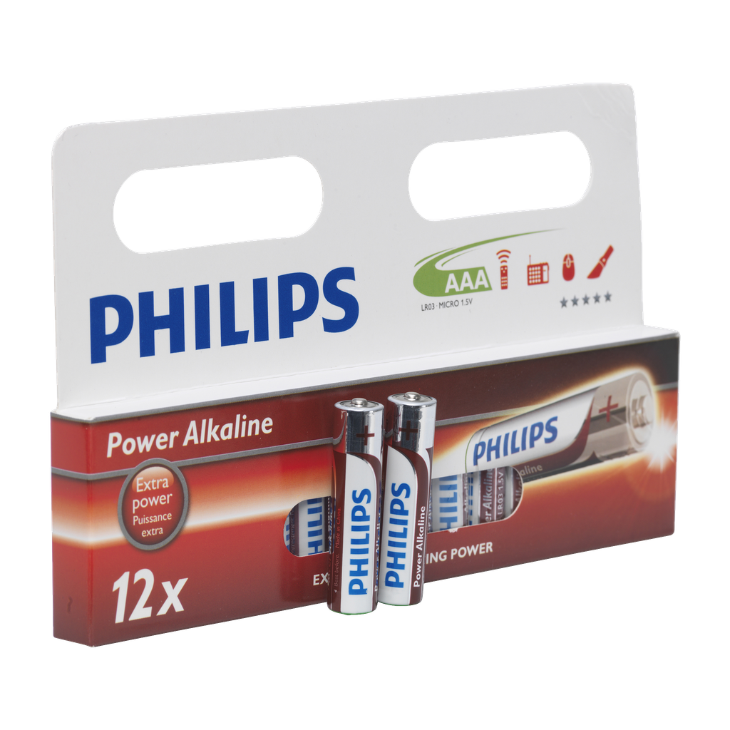 Philips AAA-Batterien 12 Stk.