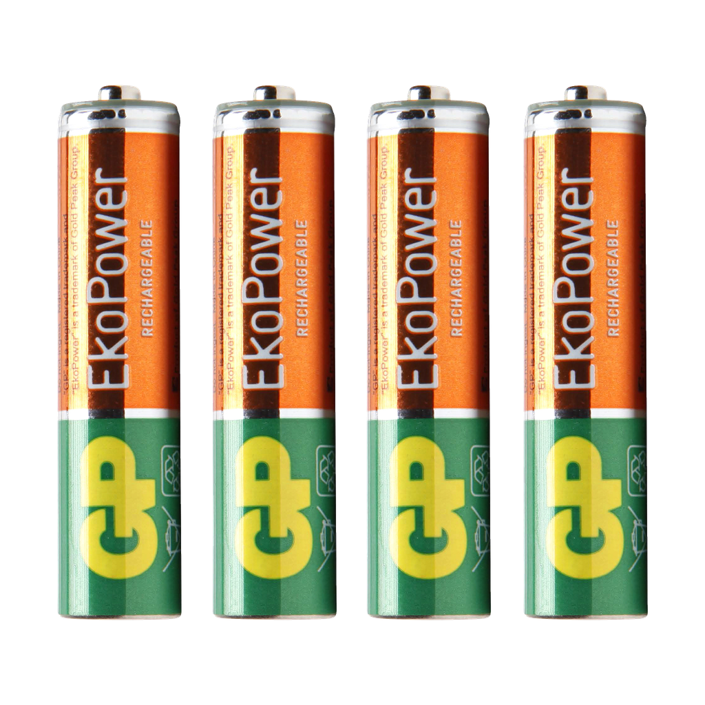 GP Batteries Laddningsbara batterier 4-pk