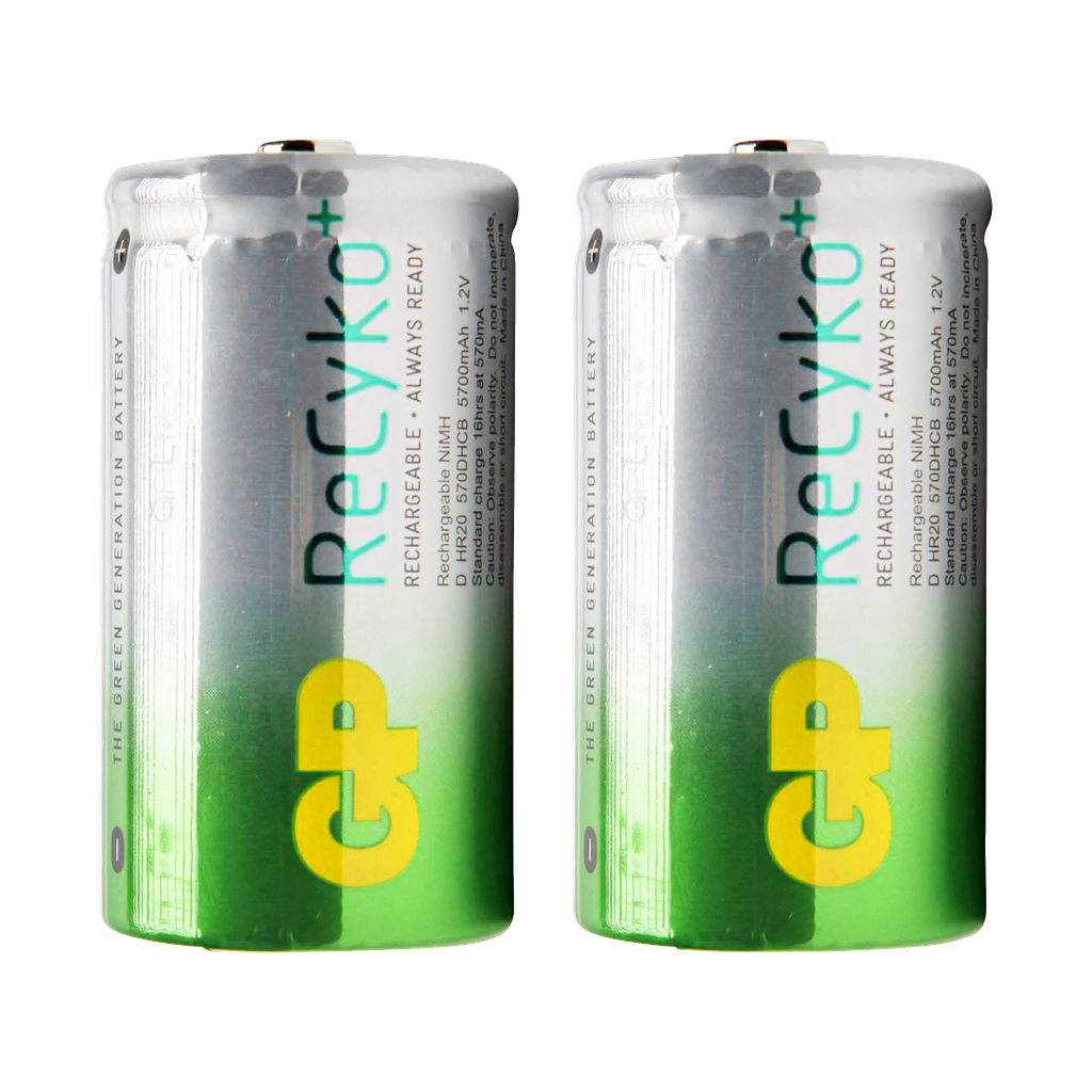 GP Batteries Laddningsbara batterier 2-pk