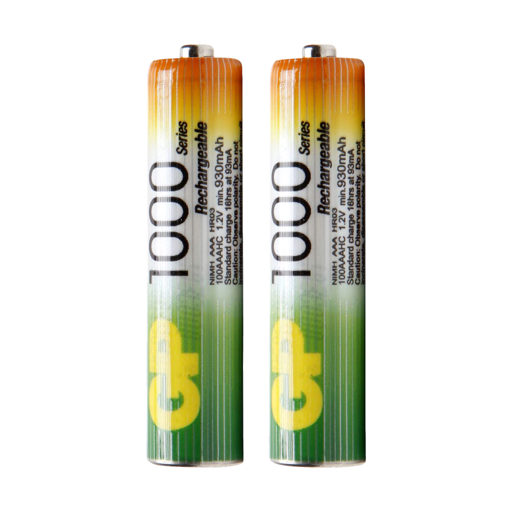 GP Batteries Laddningsbara batterier 2-pk