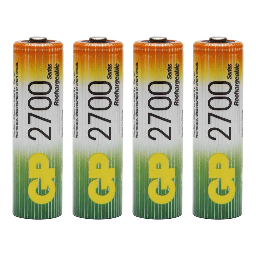GP Batteries Laddningsbara batterier 4-pk