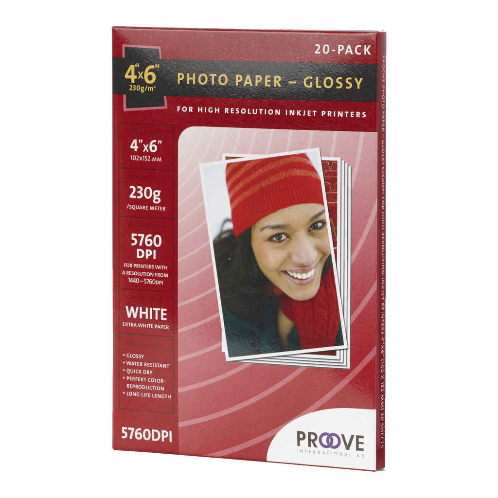 Fotopapper 20-pk