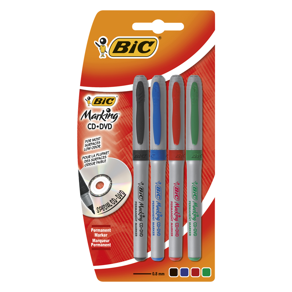 Bic Märkpennor 4-pk
