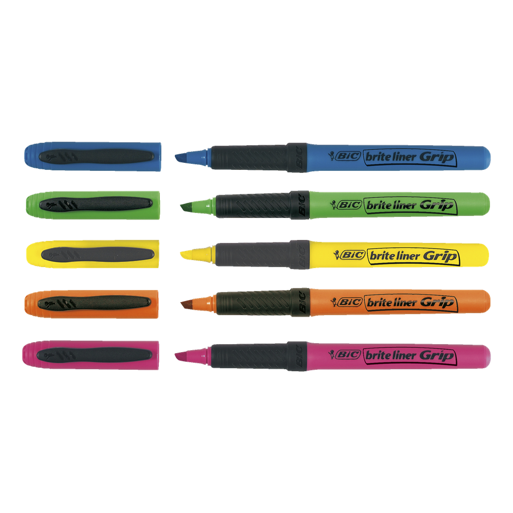 Bic Överstrykningspennor 5-pk