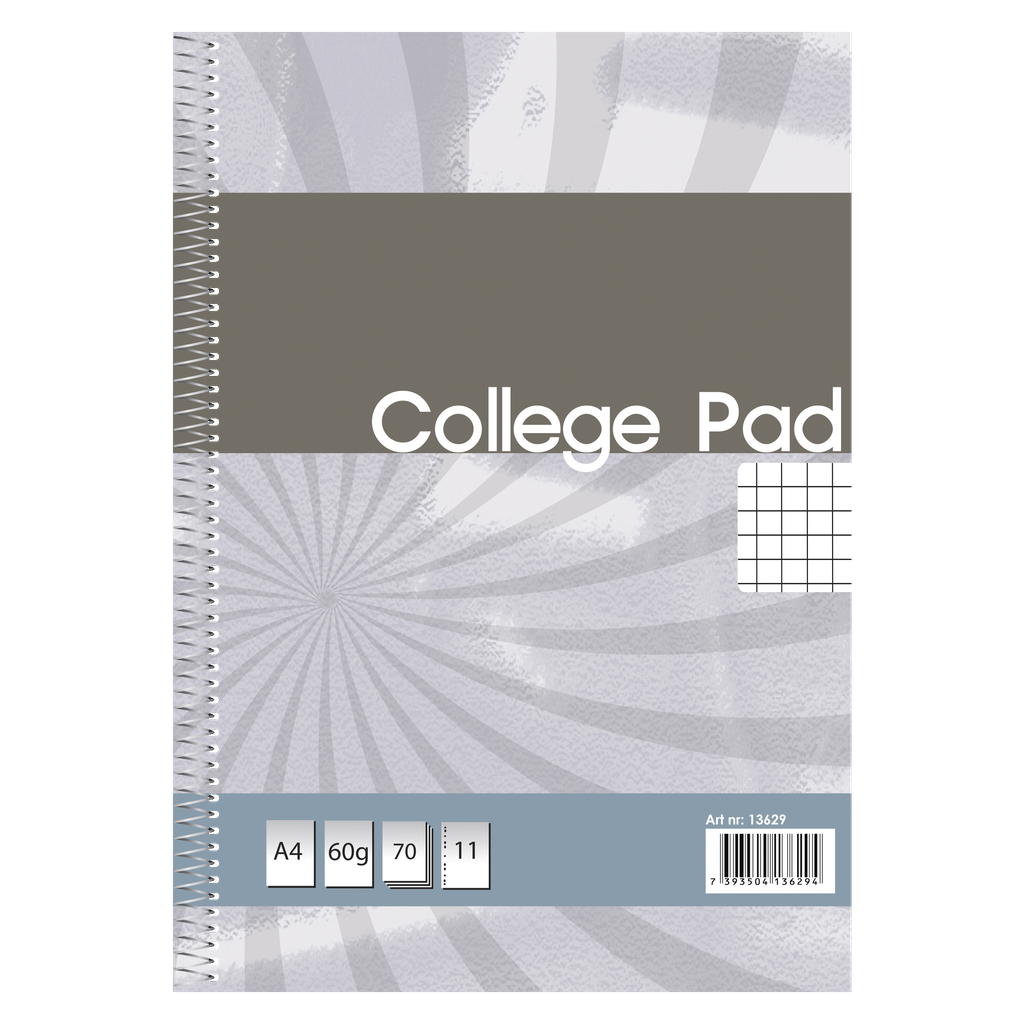 Collegeblokk 3-pk
