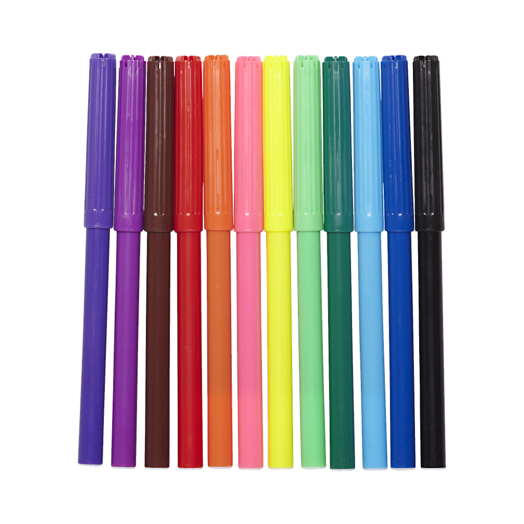 Tusjpenner 12-pk