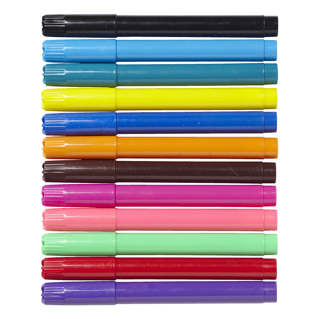 Tuschpennor 12-pk
