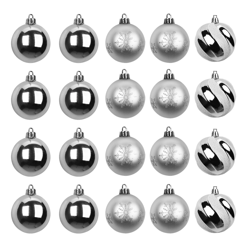 Julgranskulor 20-pk