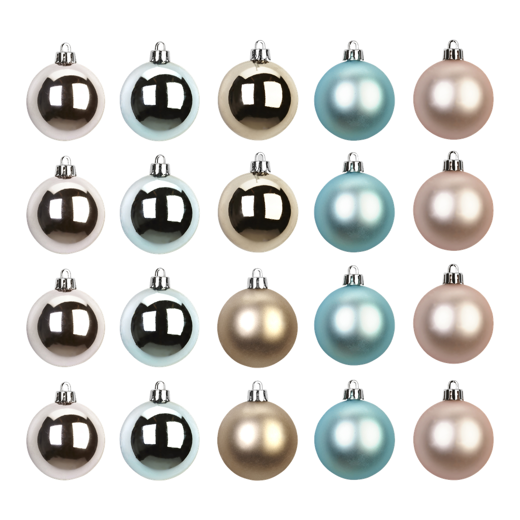 Julgranskulor 20-pk