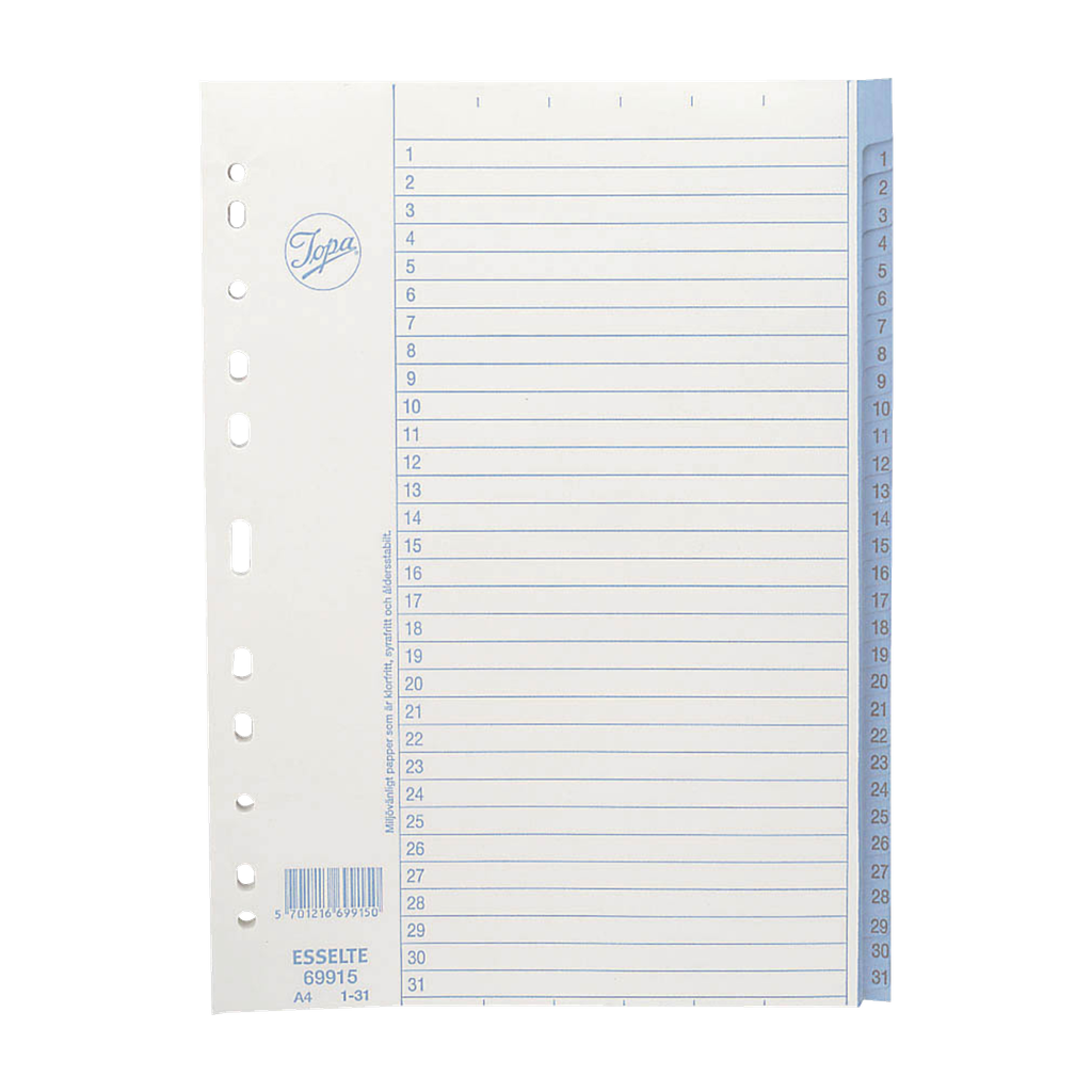 Esselte Registerark