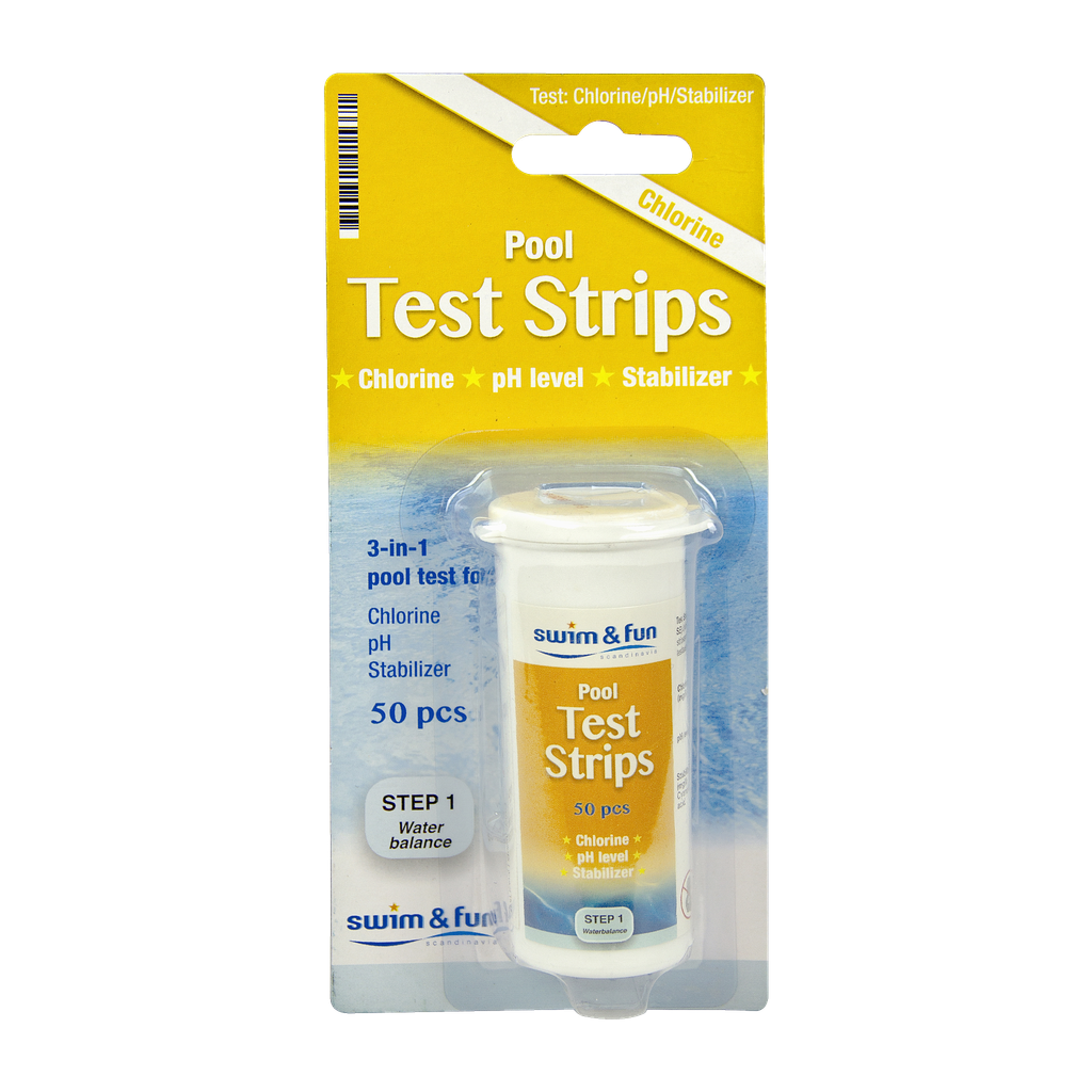 Swim fun Teststickor 50-pk