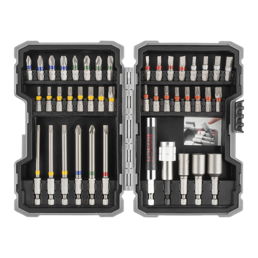 Bosch Bit/Steckschlüssel-Set 43-teilig