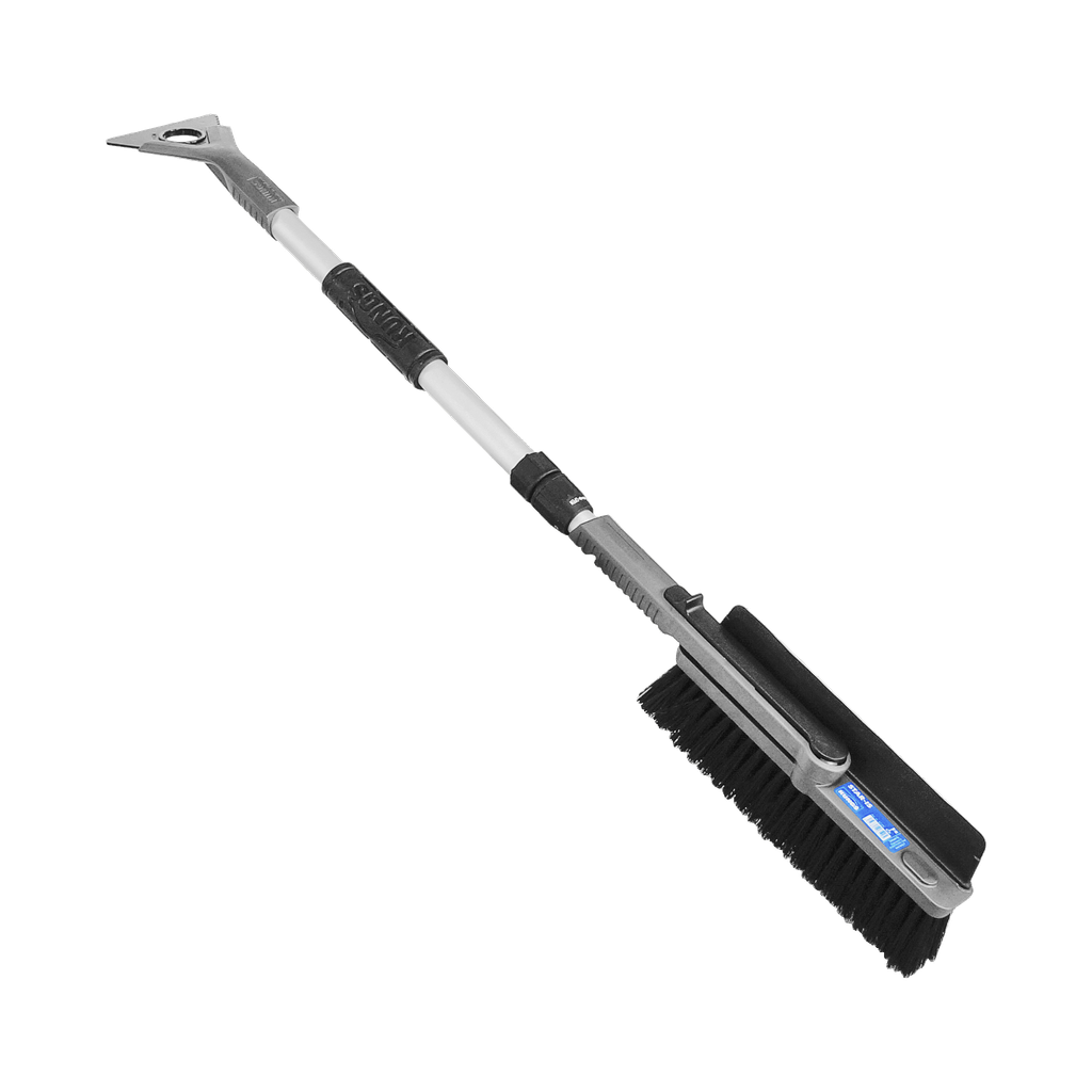 KUNGS Star-is isskraper snøbørste med roterende børste