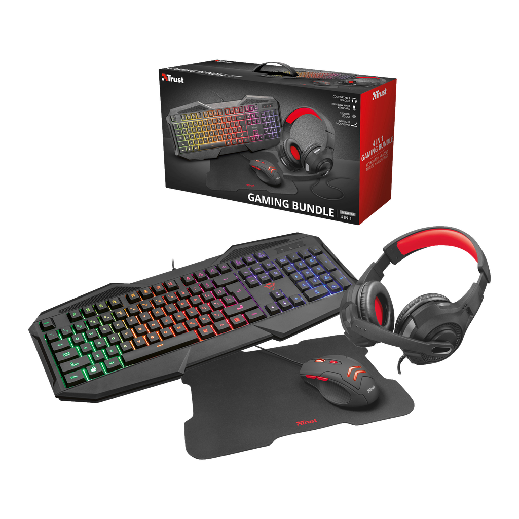 Trust Gaming Gamingpaket 4 delar