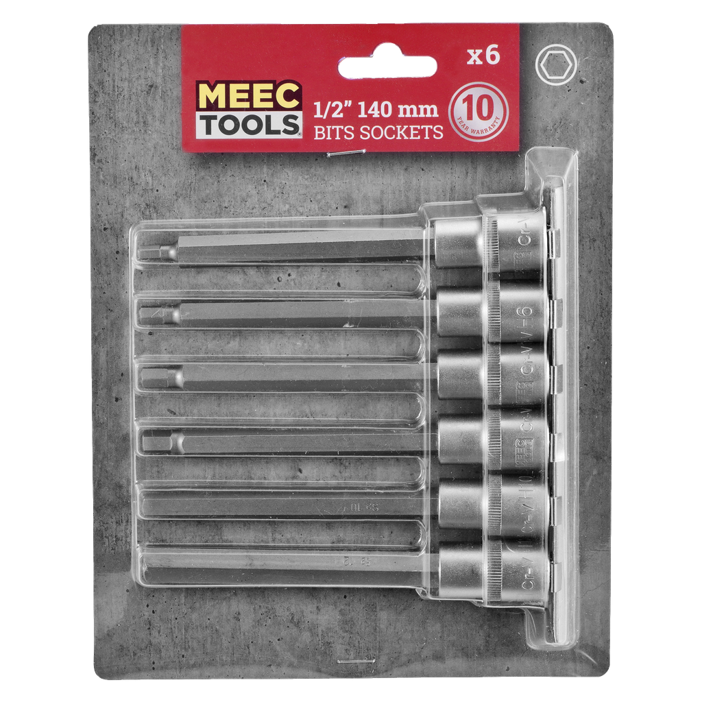 Meec Tools Nussensatz 6-teilig
