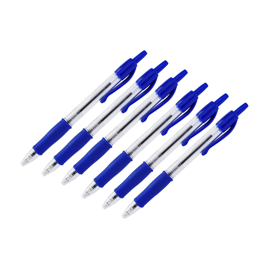 Kulspetspenna 6-pk