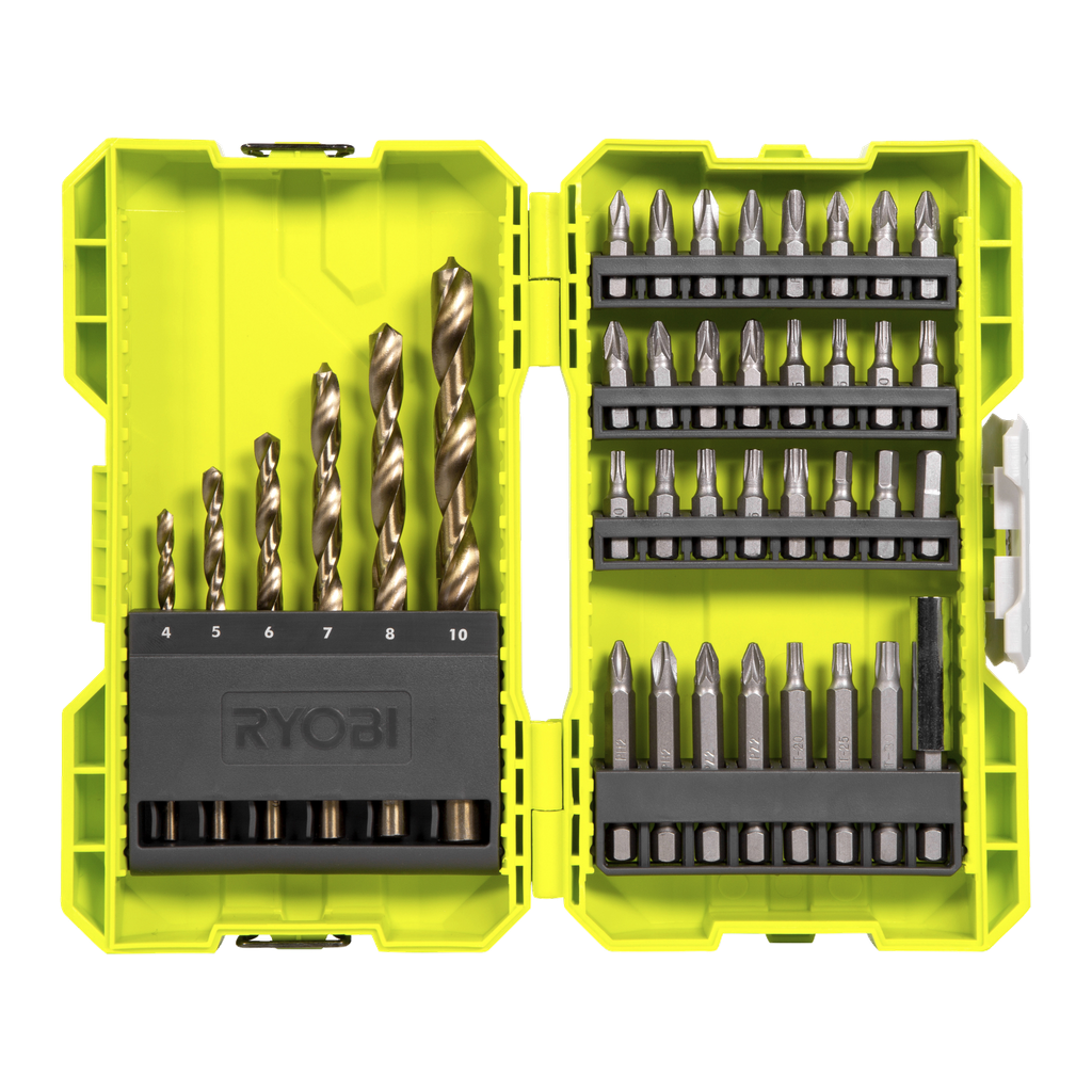 Ryobi Bit-/Bohrer-Set 38-teilig