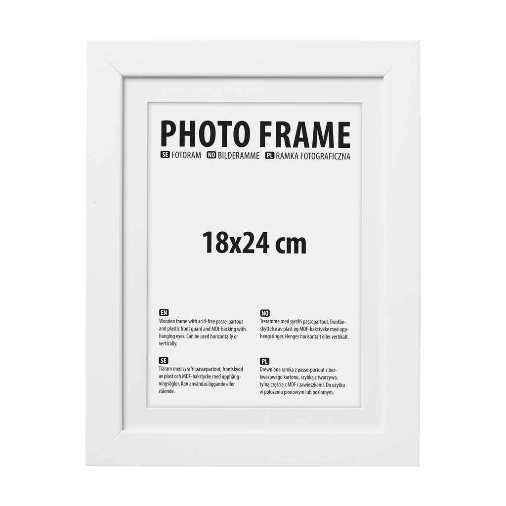 Bilderrahmen Weiß