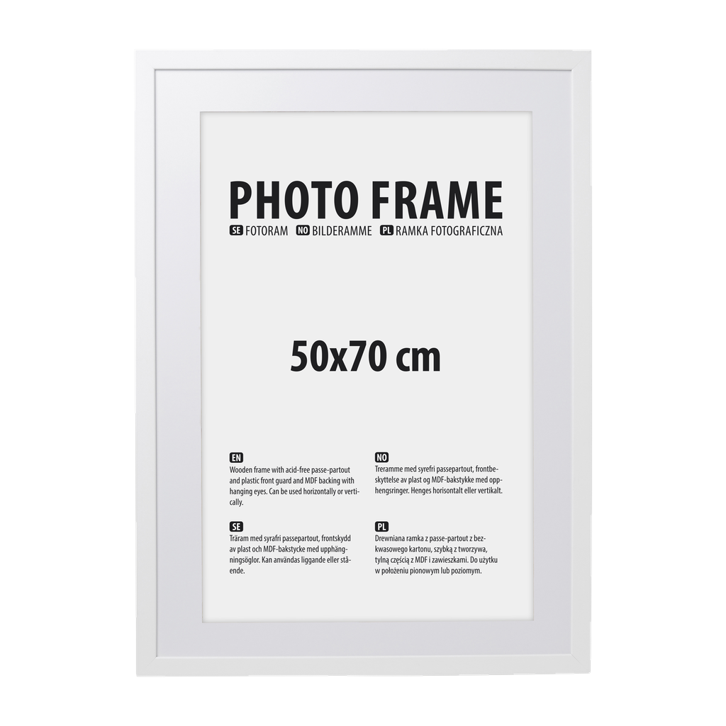 Bilderrahmen Weiß