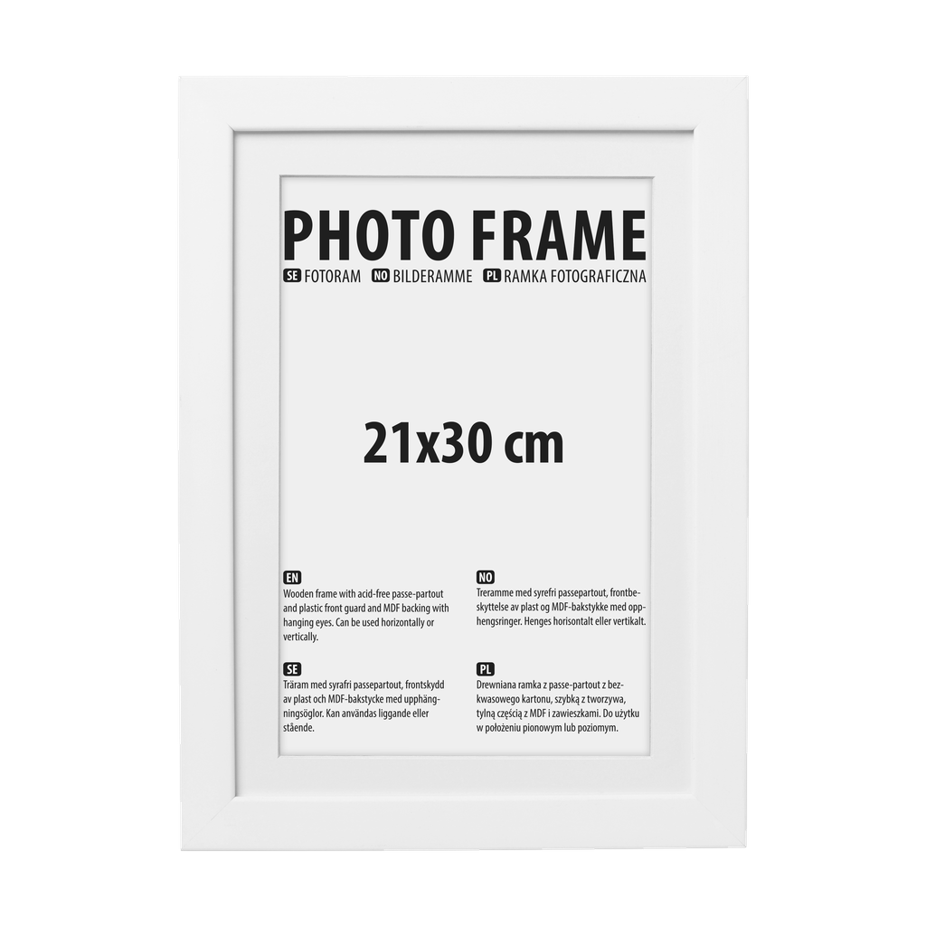Bilderrahmen Weiß