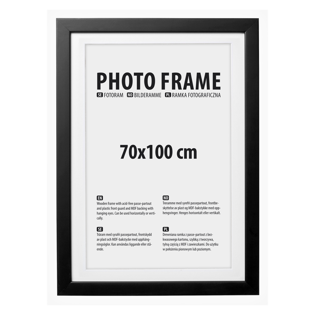 Bilderrahmen Schwarz