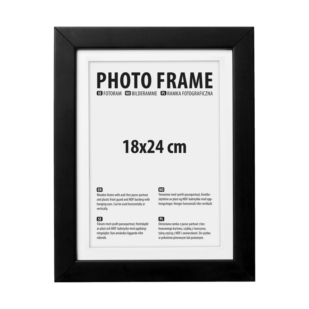 Bilderrahmen Schwarz