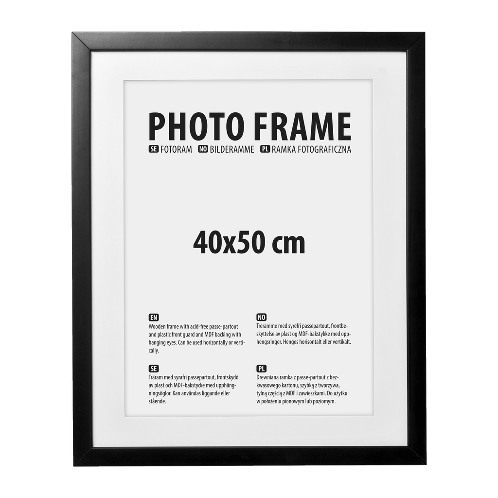 Bilderrahmen Schwarz