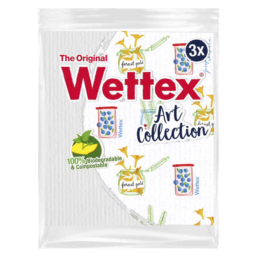 Wettex Oppvaskkluter 3-pk