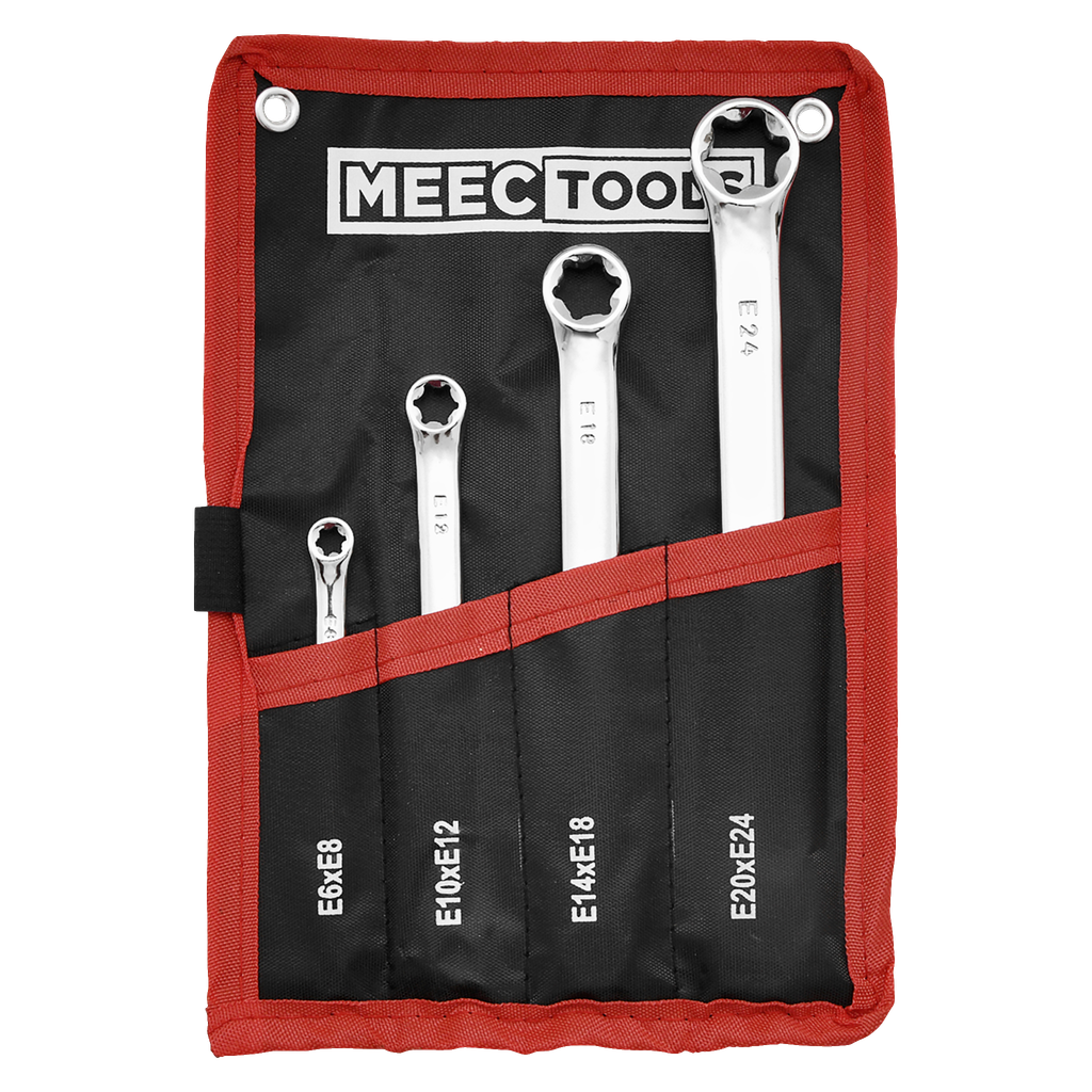 Meec Tools Torxschlüssel-Set 4-teilig