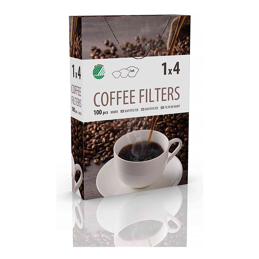 Kaffefilter 100-pk