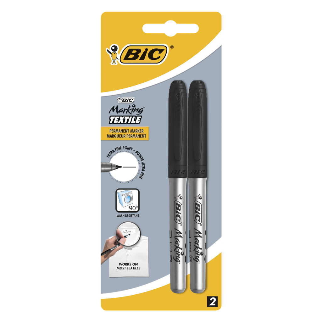 Bic Tekstiilikynät 2 kpl