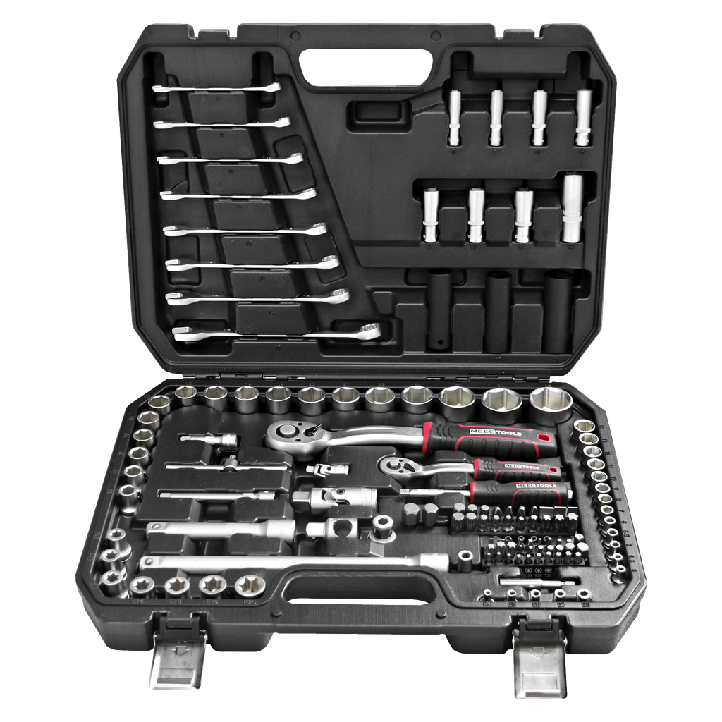 Meec Tools Pipenøkkelsett 127 deler