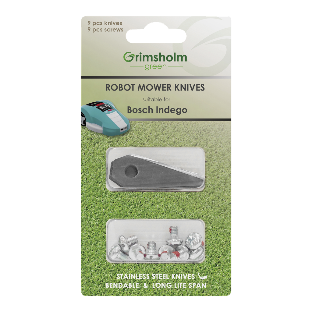 Grimsholm Green Gressklipperkniver 9-pk