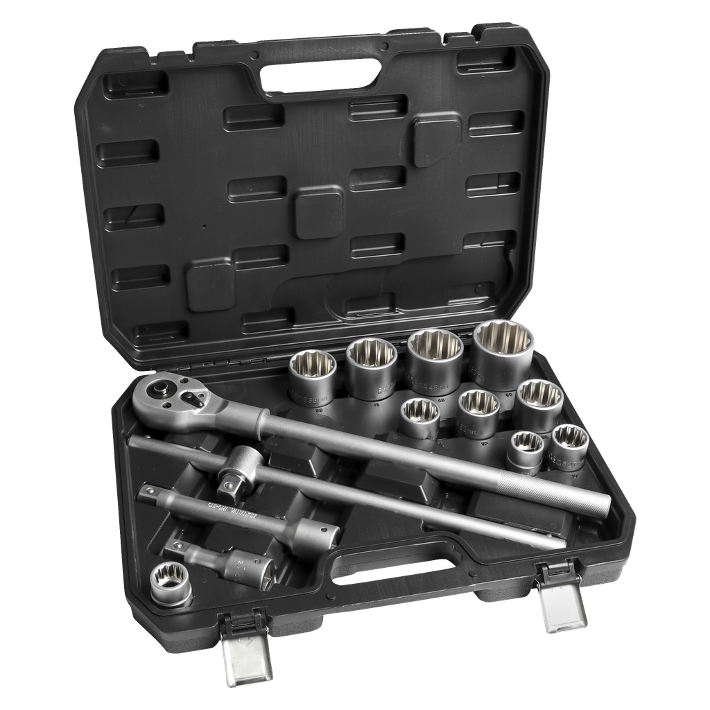 Meec Tools Steckschlüsselsatz 14-teilig