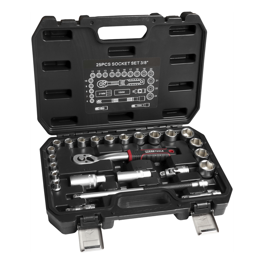 Meec Tools Hylsyavainsarja 25 osaa