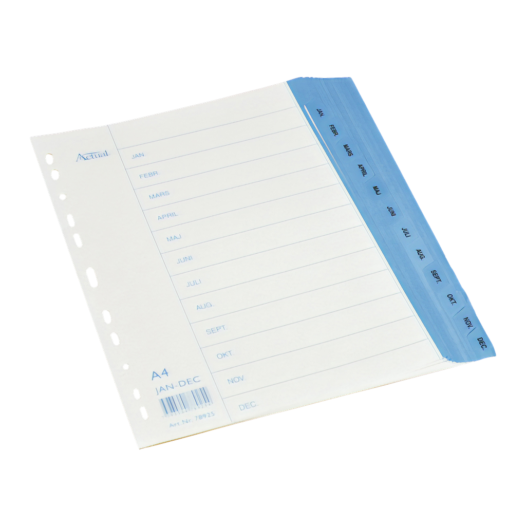Actual Registerblad