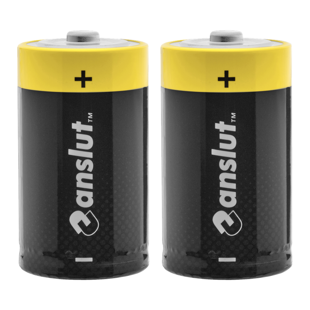 Anslut D-Batterien 2 Stk.