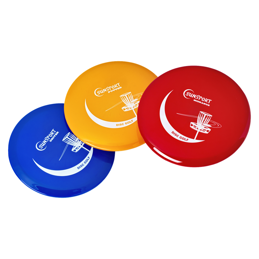 Sunsport Discgolfsett 3 deler