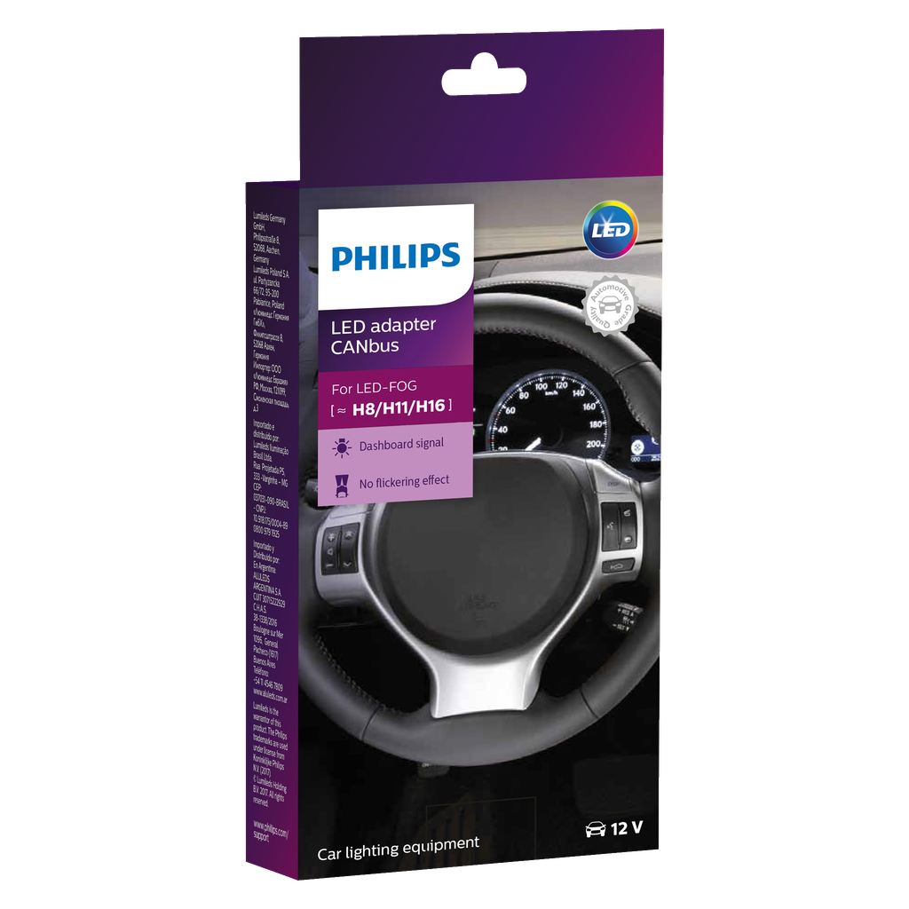 Philips Lyskasteradapter LED 2-pk