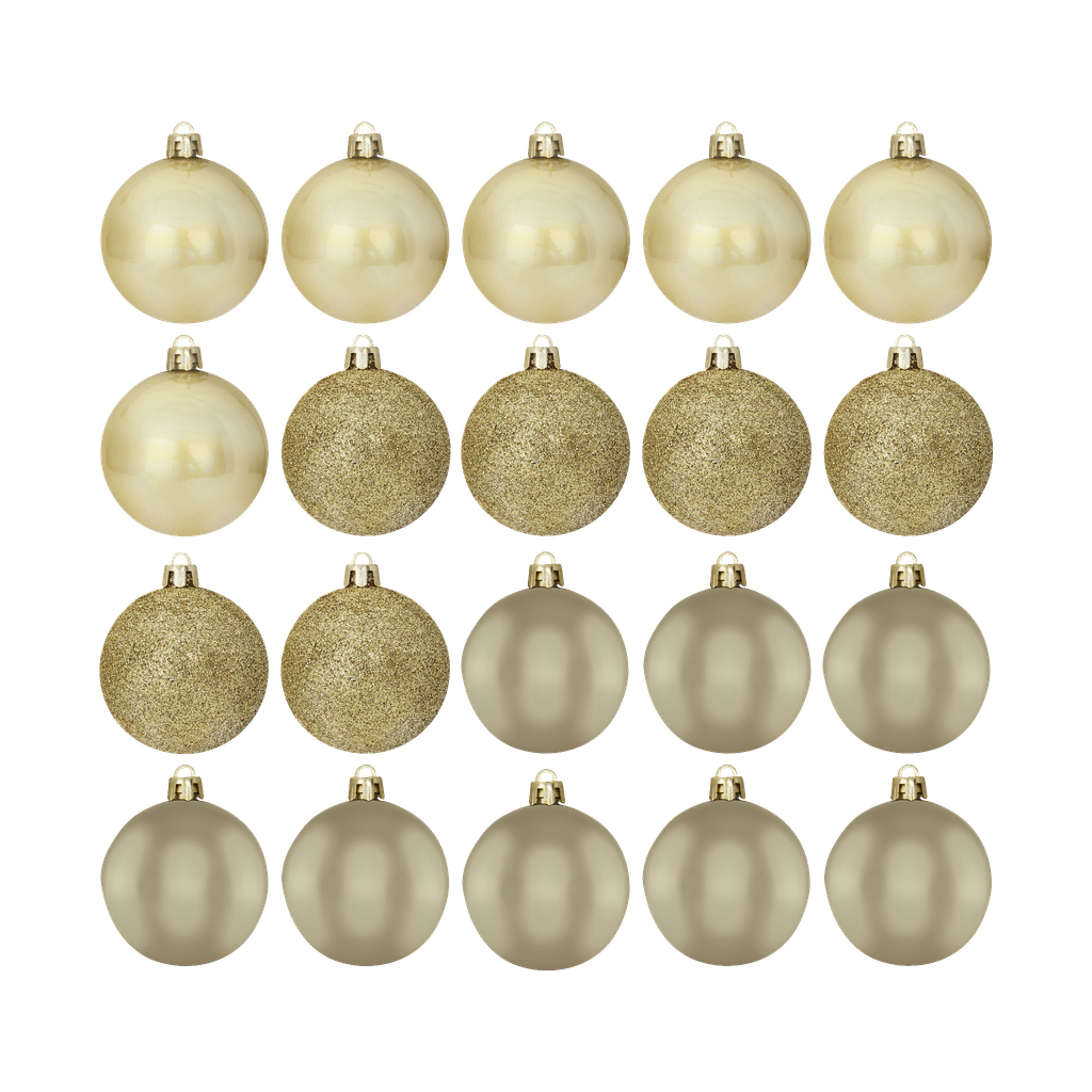Julgranskulor 20-pk