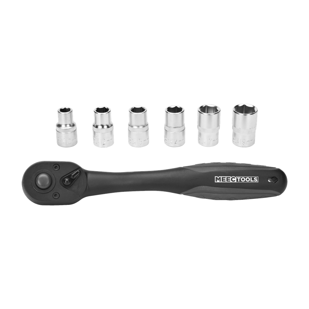 Meec Tools Pipenøkkelsett 7 deler