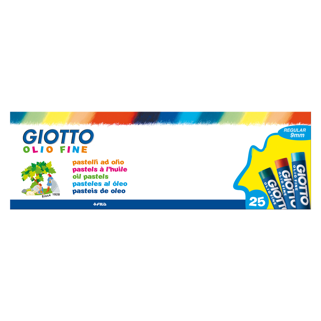 Giotto Färgkritor 25-pk