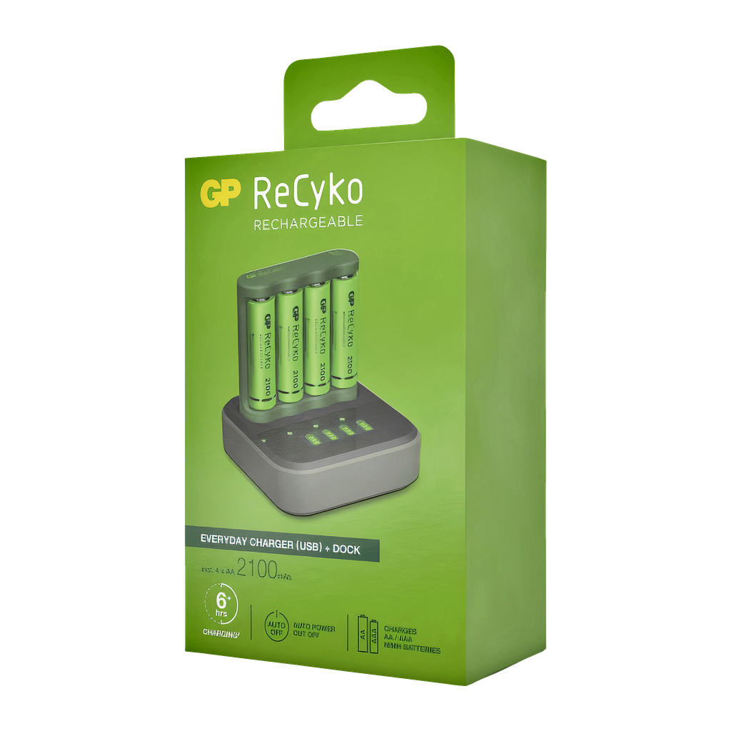 GP Batteries Batterilader