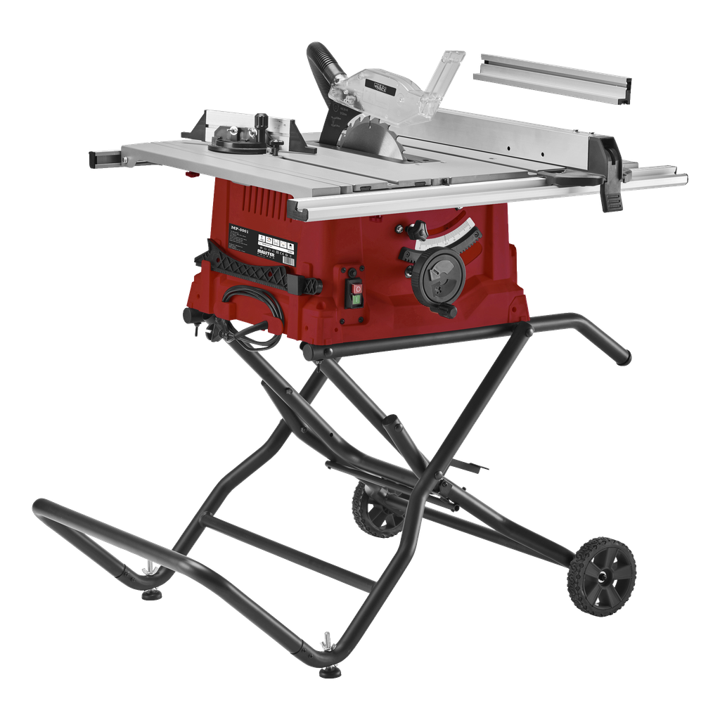 Meec Tools Pöytäsaha pyörillä