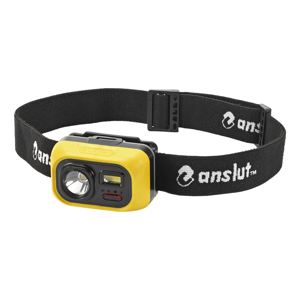 Anslut LED-Stirnlampe