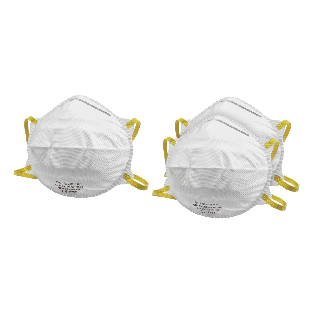 Bluewear Dammfiltermasker 3-pk